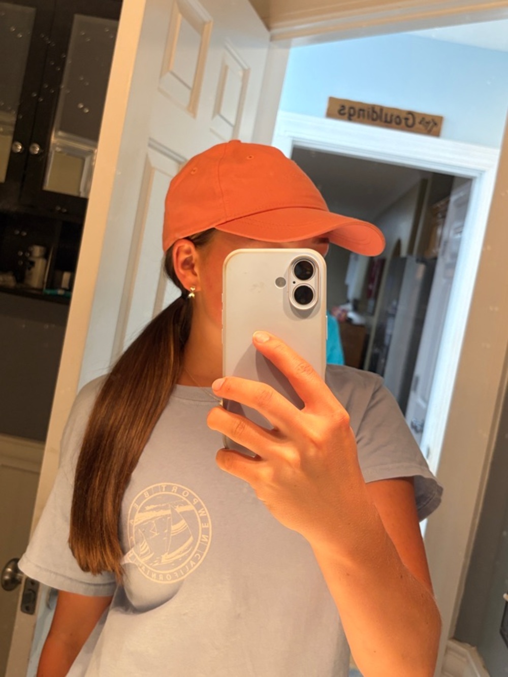 Roxy Logo Coral Pink Hat